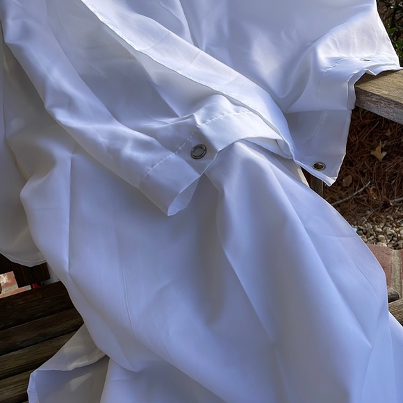 N&Y HOME Extra Long Shower Curtain Liner Fabric 72 x 96 inches, Hotel Quality - Picture 5 of 5